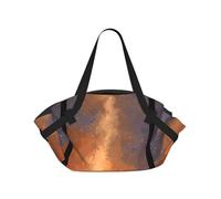 JZSTY Solstice Wave Foldable Camping Bag for Outdoor Picnic Beach Use Comfortable Light Thick Sturdy Durable