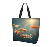 JZSTY Strange Little Fish Women Shoulder Bag Light Durable Simple Versatile Handbag Suitable for Daily Commuting