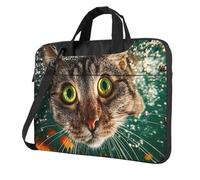 JZSTY Unbelievable eyes Shockproof Laptop Bag 15.6 inch Light Durable Polyester Material for Business and Everyday Use