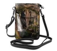 JZSTY Versatile Cell Phone Purse Crossbody Stylish Unique Evergreen Cliffs Prints for Travel and Daily Use