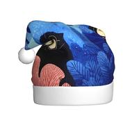JZSTY Versatile Christmas Hat Exquisite Starry Paws Prints for Christmas New Year Festive Holiday Party Supplies