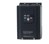 JZVNHSYNB Solar Frequency Converter VFD Inverter 1.5KW/2.2KW/4KW DC220-380V Input Three-Phase Output Pump Motor Speed Controller(15KW 220V)