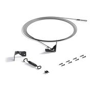JZVXX Anti-Sag Fence Gate Kit, Steel Fence Gate Repair Kit, Outdoor Wood Fence Anti-Sag Fence Kit, Fence Gate Hardware Support Wire Kit for Sliding Fence Gate