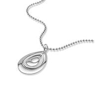 JZWCHQ 100% 925 sterling silver hyperbole big drop pendant necklace women choker fine jewelry s