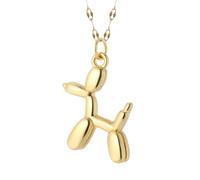 JZWCHQ 14K Gold Filled Evil Eye Necklace for Men and Women, Heart Necklace with Evil Blue Eye and Sun, Cute Collar with Dog Pendant, Long, Lucky Eye, Colorful Necklace with