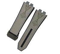 JZWCHQ 17 * 27Mm Rubber Silicone Watchband for 42Mm 441 440 Calfskin Quick Release Watch Strap/28/17 * 27Mm