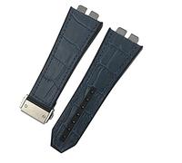 JZWCHQ 17 * 27Mm Rubber Silicone Watchband for 42Mm 441 440 Calfskin Quick Release Watch Strap/28/17 * 27Mm