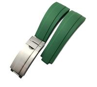 JZWCHQ 19mm 20mm 21mm Rubber Watch band for Yacht Master GMT Strap OYSTERFLEX DEEPSEA Silicone Watchband Tools watch strap