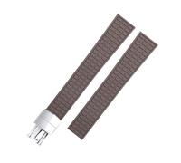 JZWCHQ 19mm Soft Fluororubber Rubber Watch Band Accessories Fit For Strap For 5067A-001 Belt