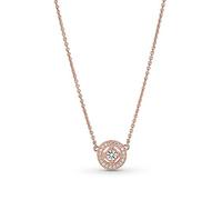 JZWCHQ 2 Designs Vintage Allure Choker Necklaces For Women Clear Pendant Necklace Female 925 Sterling Silver Chain Jewelry