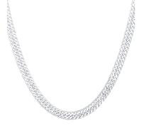 JZWCHQ 20/24 inch 10mm full flat sideways chain necklace for woman man wedding jewelry gift Made in China