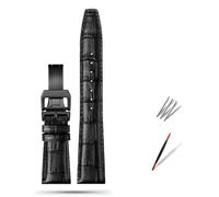JZWCHQ 20mm 21mm 22mm Watch Band Replacement for Portugieser Porotfino Family Pilot's Watches Strap Folding Buckle