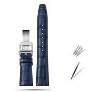 JZWCHQ 20mm 21mm 22mm Watch Band Replacement for Portugieser Porotfino Family Pilot's Watches Strap Folding Buckle