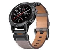 JZWCHQ 22 26MM Leather Watch Band Straps For Fenix 7X 7 6X 6 Pro 5X 5 Epix Gen 2 Smart watch Wristbands Bracelet
