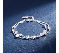 JZWCHQ 925 silver stars Bracelets for women Wedding Jewelry
