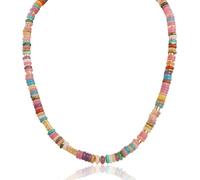 JZWCHQ Beaded Choker Necklaces for WomeTeeGirls - Dainty Handmade Energy Natural Turquoise Malachite Crystal Gemstone Gold Seed Bead Statement ChaiBeachy Accessories Jewelry