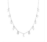 JZWCHQ chandelier necklace women stars moon lightning light