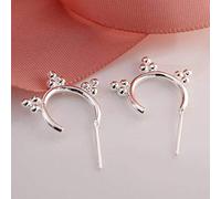 JZWCHQ Earrings for Women, Earrings, Fashion Jewelry, Simple Temperament Earrings, Semicircle,