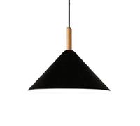 JZWCHQ Elegant Metal Pendant Light - Adjustable Retro E27 Single Head Chaner, Romantic Triangle Ceiling Lighting Fixture for Kitchen, Bedside, Indoor Rustic Teahouse