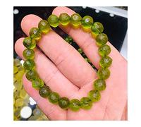JZWCHQ for Meditation 8mm Moldavite Czech Meteorite Impact Glass Bracelet Natural Rough Stone Crystal Energy Stone 1pc Chakra Reiki Balancing (Color : Multi-colored)