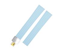 JZWCHQ For Strap For 5067A-001 Belt 19mm Soft Fluororubber Rubber Watch Band