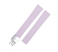 JZWCHQ For Strap For 5067A-001 Belt 19mm Soft Fluororubber Rubber Watch Band