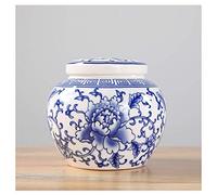 JZWCHQ Funeral Urn for Adult&Pet Ashes,Human Medium and Small Memorial Urns,Handmade Ceramics Keepsake,Burial Urn/#4