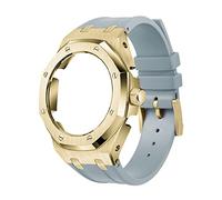 JZWCHQ GA2100 4rd All Metal Watch Band Strap Bezel Replacement Accessories for Mens GA2100/GA-2110