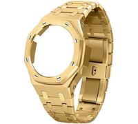 JZWCHQ GA2100 Metal Watch Band Strap Bezel Replacement Accessories Compatible with GA-2100/GA-2111 Watches for Men