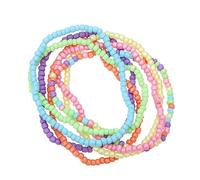 JZWCHQ Girls Accessories 7Pcs Beaded Bracelets for Summer Jewelry for Age Cute Charm Bracelets necklace