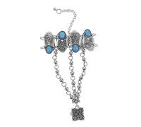 JZWCHQ Girls' jewelry Ethnic Design Ring Bracelet Hand Jewelry Statement Piece for Women's Fashi accessories