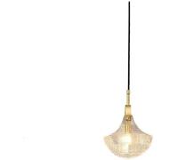 JZWCHQ Japanese Brass Glass Pendant Lamp Single-Head Hanging Lights Northern Europe Restore Ancient Ways Chaner,Chaner Lamps