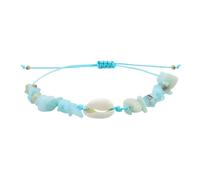 JZWCHQ jewellery Seashell bracelet - Stone Shell Beads Bracelets For Women Men Hand Woven Rope Friendship Jewelry jewellery