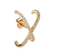 JZWCHQ jewellery Women Silver Earrings, 100% 925 Sterling Silver Minimalist Bling Zircon Crystal Fine Jewelry Stud Earrings For Women Wedding Engagement Party Gift jewelry