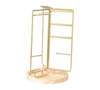 JZWCHQ jewelry for women Chic Jewelry Display Stand for Elegant Necklace And Earring Showcase, Black women's jewelry