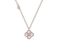 JZWCHQ jewelry/necklaces four-leaf necklace female simple temperament 18k color clavicle chain light luxury gift women's pendants