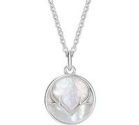 JZWCHQ jewelry/necklaces shell necklace female simple pendant clavicle chain autumn and winter temperament high sense necklace trend women's pendants