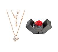 JZWCHQ jewelry/necklaces the exquisite butterfly shape implies that happiness will come to your side in an elegant manner, necklaces for women women's pendants
