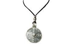 JZWCHQ Jewelry New 2025 Arrival Bohemian Exaggerated Metal Swirl Pendant Necklace Women Vintage Hand-Woven Rope Ccb Beaded Beach Vacation Party With For You Accessories Trendy Creative Gift gift