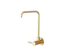 JZWCHQ Kitchen Faucets Water Filter Faucet with 360° Rotation Reverse Osmosis Wall Mount Faucet with Push Lever-d A