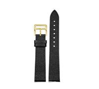 JZWCHQ Leather Watch Strap of The Watch is Suitable Compatible with Hermes 14/16/18/20mm Fashionable Comfortable Soft Cowhide Bracelet(Orange-Gold,20mm)