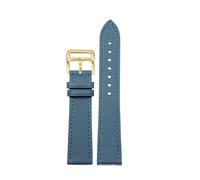 JZWCHQ Leather Watch Strap of The Watch is Suitable Compatible with Hermes 14/16/18/20mm Fashionable Comfortable Soft Cowhide Bracelet(Orange-Gold,20mm)