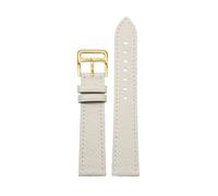 JZWCHQ Leather Watch Strap of The Watch is Suitable Compatible with Hermes 14/16/18/20mm Fashionable Comfortable Soft Cowhide Bracelet(Orange-Gold,20mm)