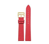 JZWCHQ Leather Watch Strap of The Watch is Suitable Compatible with Hermes 14/16/18/20mm Fashionable Comfortable Soft Cowhide Bracelet(Orange-Gold,20mm)