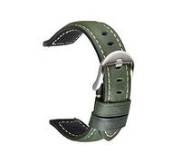 JZWCHQ Leather Watch Straps Quick Release Watchband 20Mm 22Mm 24Mm Leather Watch Strap Watch Band /24Mm/Brown-Black Buckle