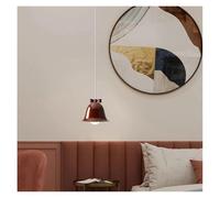 JZWCHQ LED Bell Chandelier, Height Adjustable Suitable for Hotel, Bedroom, Study Room Chandelier(Blue)