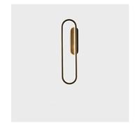 JZWCHQ LED Lights Copper Wall Light Modern Simple Bedroom Bedside Lamp - Living Room Aisle Staircase Background Wall Lights, LED Modern Chandelier