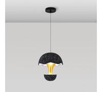 JZWCHQ LED Modern Chaner Art Hanging Lamp Restaurant Bar Bedside Single Head Pendant Light Suspension Dinning Room Bedroom,Chaner Ceiling Fixtures (Blu)