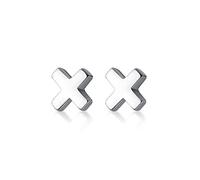 JZWCHQ Letter X Earrings Ladies Exquisite Small Earrings Simple Fashion Earrings Jewelry High-end earrings