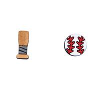 JZWCHQ Lighted Earrings Baseball Glove and Wooden Studs Earrings Studs Earrings Wood Earrings Long Teardrop Earrings Teardrop Earrings